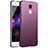 Handyhülle Hülle Kunststoff Schutzhülle Tasche Matt M01 für Huawei Enjoy 7 Plus Violett