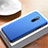 Handyhülle Hülle Kunststoff Schutzhülle Tasche Matt M01 für OnePlus 7T Pro Blau