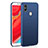 Handyhülle Hülle Kunststoff Schutzhülle Tasche Matt M01 für Xiaomi Redmi S2 Blau