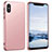 Handyhülle Hülle Kunststoff Schutzhülle Tasche Matt M03 für Xiaomi Mi 8 Pro Global Version Rosegold