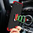 Handyhülle Hülle Kunststoff Schutzhülle Tasche Matt mit Magnetisch Fingerring Ständer P01 für Oppo R17 Neo