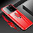 Handyhülle Hülle Kunststoff Schutzhülle Tasche Matt mit Magnetisch Fingerring Ständer P01 für Oppo RX17 Pro