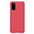 Handyhülle Hülle Kunststoff Schutzhülle Tasche Matt P01 für Samsung Galaxy S20 Rot
