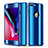 Handyhülle Hülle Kunststoff Schutzhülle Tasche Matt Vorder und Rückseite 360 Grad für Apple iPhone 7 Plus Blau