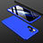 Handyhülle Hülle Kunststoff Schutzhülle Tasche Matt Vorder und Rückseite 360 Grad für Huawei P30 Pro New Edition Blau