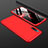 Handyhülle Hülle Kunststoff Schutzhülle Tasche Matt Vorder und Rückseite 360 Grad M01 für Xiaomi Mi 9 Lite Rot