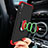 Handyhülle Hülle Kunststoff Schutzhülle Tasche Matt Vorder und Rückseite 360 Grad mit Fingerring Ständer für Samsung Galaxy A90 5G
