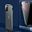 Handyhülle Hülle Luxus Aluminium Metall Rahmen Spiegel 360 Grad Ganzkörper Tasche für Apple iPhone 13 Mini