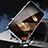Handyhülle Hülle Luxus Aluminium Metall Rahmen Spiegel 360 Grad Ganzkörper Tasche für Apple iPhone 15 Pro