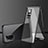 Handyhülle Hülle Luxus Aluminium Metall Rahmen Spiegel 360 Grad Ganzkörper Tasche für Xiaomi Redmi Note 11 4G (2022)