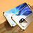 Handyhülle Hülle Luxus Aluminium Metall Rahmen Spiegel 360 Grad Ganzkörper Tasche M02 für Xiaomi Mi 11 Lite 5G Gold