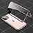 Handyhülle Hülle Luxus Aluminium Metall Rahmen Spiegel 360 Grad Ganzkörper Tasche M04 für Apple iPhone 13 Mini