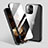 Handyhülle Hülle Luxus Aluminium Metall Rahmen Spiegel 360 Grad Ganzkörper Tasche M06 für Apple iPhone 14 Pro Max