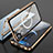 Handyhülle Hülle Luxus Aluminium Metall Rahmen Spiegel 360 Grad Ganzkörper Tasche mit Mag-Safe Magnetic Magnetisch für Apple iPhone 13 Pro Max