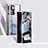 Handyhülle Hülle Luxus Aluminium Metall Rahmen Spiegel 360 Grad Ganzkörper Tasche P01 für Xiaomi Mi 12T Pro 5G Rosegold