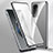 Handyhülle Hülle Luxus Aluminium Metall Rahmen Spiegel 360 Grad Ganzkörper Tasche P02 für Xiaomi Poco X4 NFC