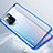 Handyhülle Hülle Luxus Aluminium Metall Rahmen Spiegel 360 Grad Ganzkörper Tasche P03 für Xiaomi Mi 11X 5G