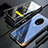 Handyhülle Hülle Luxus Aluminium Metall Rahmen Spiegel 360 Grad Ganzkörper Tasche T02 für OnePlus 7T Schwarz