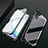 Handyhülle Hülle Luxus Aluminium Metall Rahmen Spiegel 360 Grad Ganzkörper Tasche T04 für Samsung Galaxy Note 10 5G