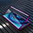 Handyhülle Hülle Luxus Aluminium Metall Rahmen Spiegel 360 Grad Tasche M04 für Oppo Find X2 Violett