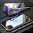 Handyhülle Hülle Luxus Aluminium Metall Rahmen Spiegel 360 Grad Tasche M12 für Apple iPhone 11 Pro