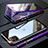 Handyhülle Hülle Luxus Aluminium Metall Rahmen Spiegel 360 Grad Tasche M12 für Apple iPhone 11 Pro