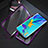 Handyhülle Hülle Luxus Aluminium Metall Rahmen Spiegel 360 Grad Tasche T09 für Huawei Honor 20S Violett