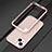 Handyhülle Hülle Luxus Aluminium Metall Rahmen Tasche A01 für Apple iPhone 13