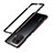 Handyhülle Hülle Luxus Aluminium Metall Rahmen Tasche A01 für Xiaomi Mi 11 Pro 5G Rot und Schwarz