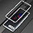 Handyhülle Hülle Luxus Aluminium Metall Rahmen Tasche für Asus ROG Phone 5s Silber