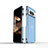 Handyhülle Hülle Luxus Aluminium Metall Rahmen Tasche für Google Pixel 8 Pro 5G Blau