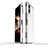 Handyhülle Hülle Luxus Aluminium Metall Rahmen Tasche für Sony Xperia 5 V Silber
