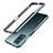 Handyhülle Hülle Luxus Aluminium Metall Rahmen Tasche für Xiaomi Mi 11i 5G (2022) Nachtgrün