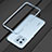 Handyhülle Hülle Luxus Aluminium Metall Rahmen Tasche für Xiaomi Mi 13 Pro 5G Blau