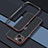 Handyhülle Hülle Luxus Aluminium Metall Rahmen Tasche JZ1 für Apple iPhone 14 Plus Rot und Schwarz