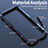 Handyhülle Hülle Luxus Aluminium Metall Rahmen Tasche LF1 für Apple iPhone 14 Pro