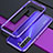 Handyhülle Hülle Luxus Aluminium Metall Rahmen Tasche T01 für Huawei P40 Lite 5G Violett