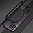 Handyhülle Hülle Luxus Aluminium Metall Rahmen Tasche T01 für Xiaomi Mi 11 Lite 5G NE Violett