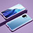 Handyhülle Hülle Luxus Aluminium Metall Rahmen Tasche T03 für Xiaomi Mi 11 Lite 5G Violett