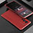 Handyhülle Hülle Luxus Aluminium Metall Tasche 360 Grad Ganzkörper für Vivo V25 Pro 5G Rot