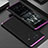 Handyhülle Hülle Luxus Aluminium Metall Tasche 360 Grad Ganzkörper für Vivo X80 Pro 5G Violett