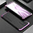 Handyhülle Hülle Luxus Aluminium Metall Tasche 360 Grad Ganzkörper für Xiaomi Mi 11i 5G Violett