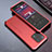 Handyhülle Hülle Luxus Aluminium Metall Tasche 360 Grad Ganzkörper für Xiaomi Mi 13 Pro 5G Rot
