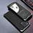 Handyhülle Hülle Luxus Aluminium Metall Tasche 360 Grad Ganzkörper für Xiaomi Mi 13 Pro 5G Schwarz