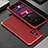 Handyhülle Hülle Luxus Aluminium Metall Tasche 360 Grad Ganzkörper für Xiaomi Poco X4 NFC Rot