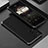 Handyhülle Hülle Luxus Aluminium Metall Tasche 360 Grad Ganzkörper für Xiaomi Poco X4 NFC Schwarz