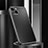 Handyhülle Hülle Luxus Aluminium Metall Tasche 360 Grad Ganzkörper M01 für Apple iPhone 14 Schwarz