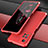 Handyhülle Hülle Luxus Aluminium Metall Tasche 360 Grad Ganzkörper P01 für Xiaomi Mi 11i 5G (2022) Rot