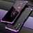 Handyhülle Hülle Luxus Aluminium Metall Tasche 360 Grad Ganzkörper P01 für Xiaomi Mi 11i 5G (2022) Violett