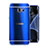 Handyhülle Hülle Luxus Aluminium Metall Tasche für Samsung Galaxy S7 Edge G935F Blau